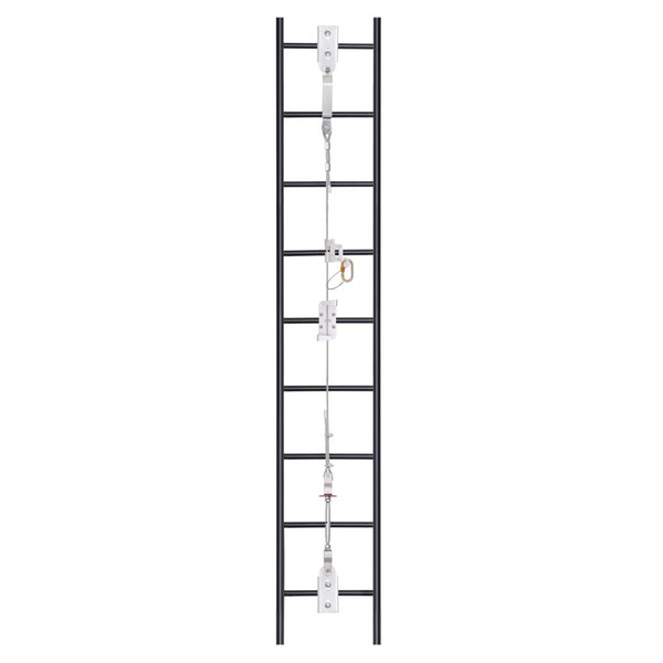 Safe Climber 30 ft. Stainless Steel Cable Wire Fall Arrest Ladder Safety System PN7000(30ft)-SK
